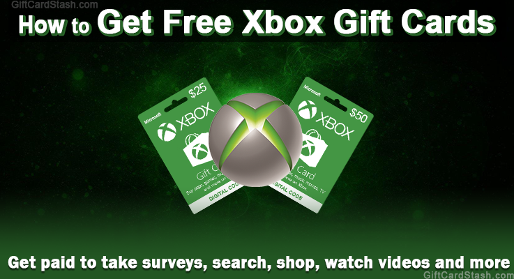 how to get free xbox gift cards online